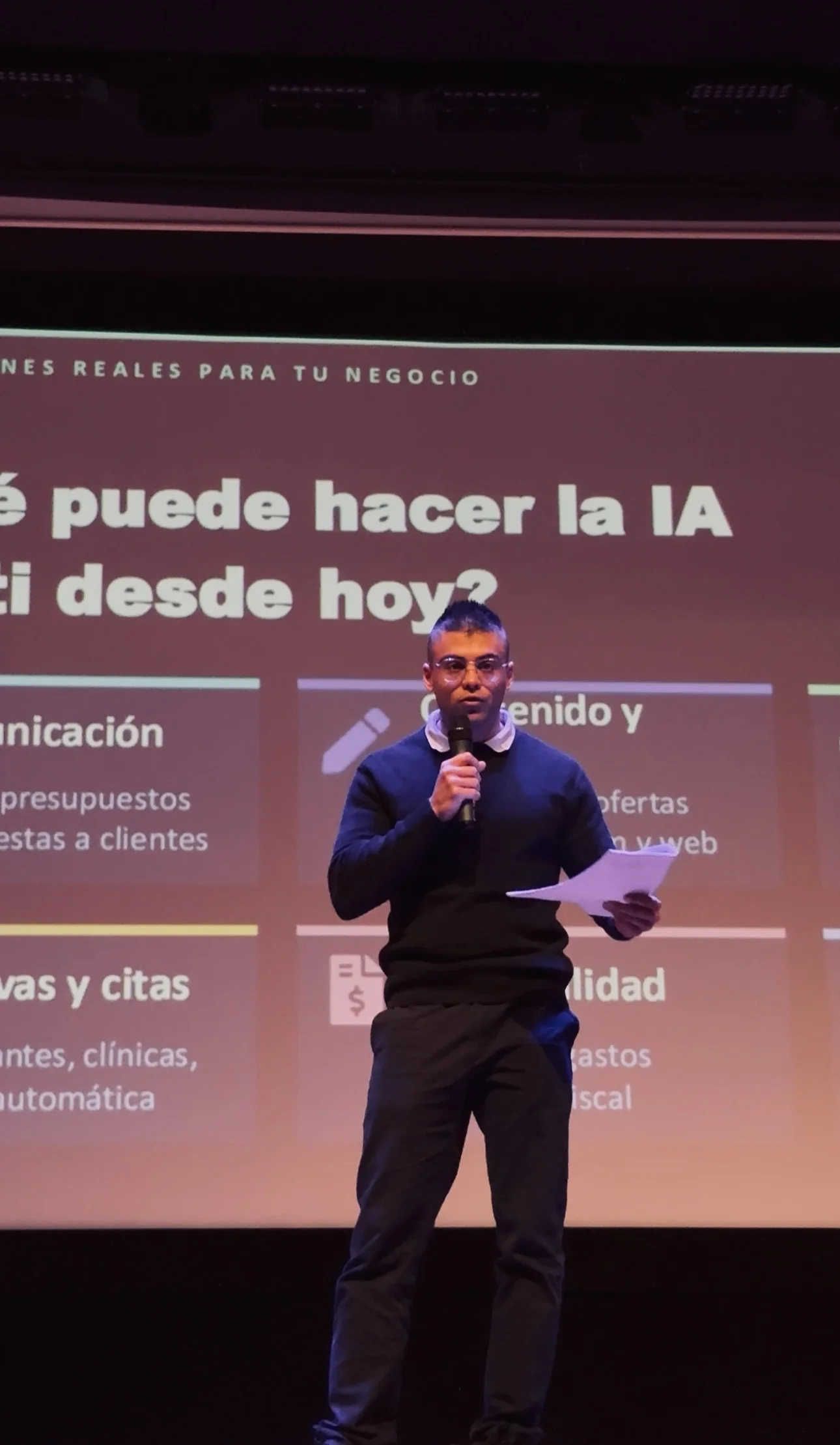 Ponencia: qué puede hacer la IA por ti desde hoy